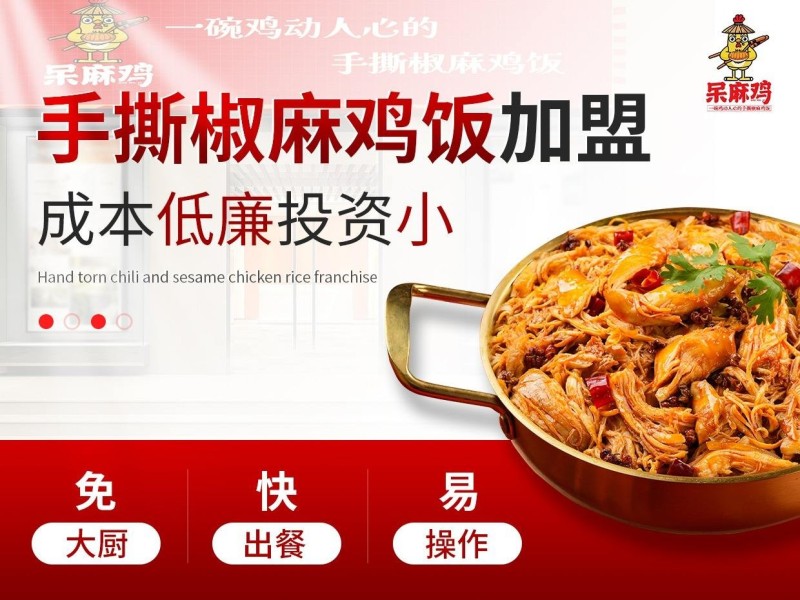 呆麻鸡手撕椒麻鸡饭图2