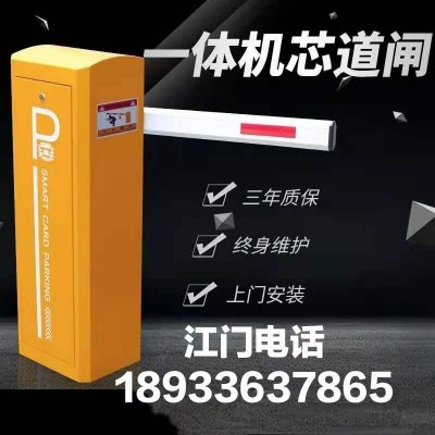 广州中山江门本地企业车牌识别道闸人脸识别电动伸缩门速通门