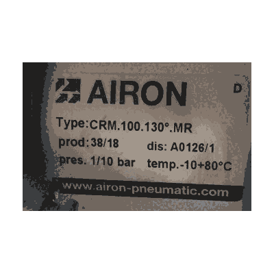 意大利AIRON气动阀airon type:crm.100.130 mr