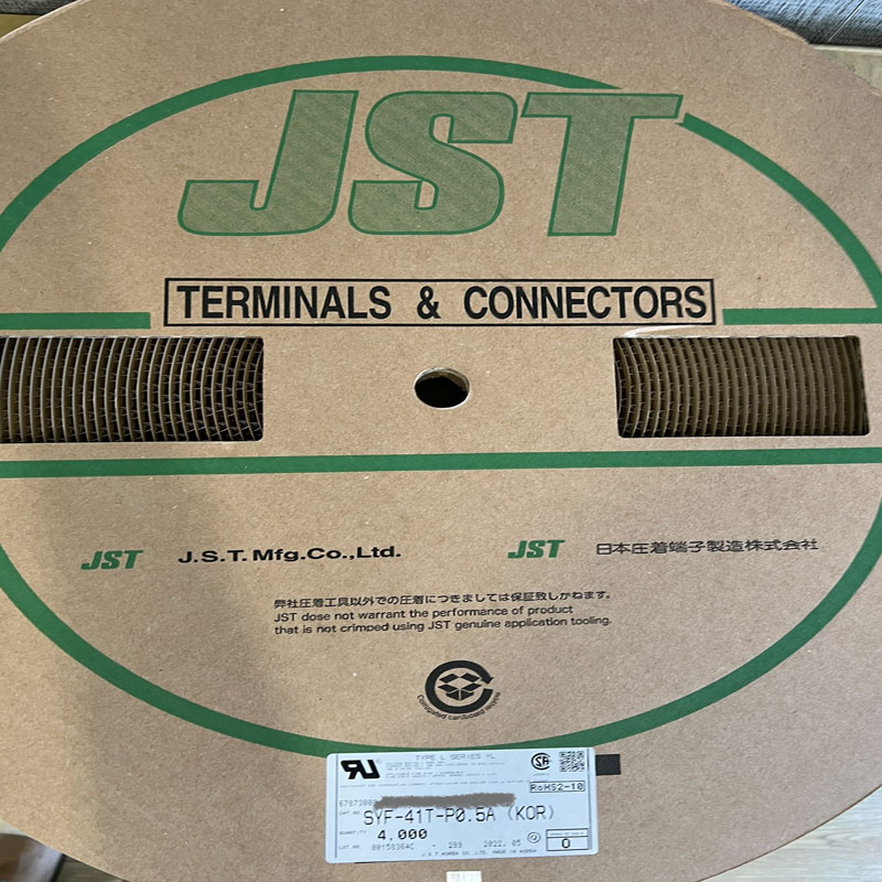 SYF-41T-P0.5A镀锡压接母端子JST