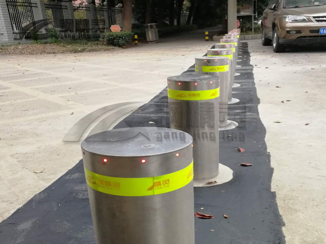 武汉电动升降路桩 遥控升降路桩
