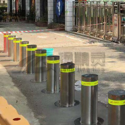 湖北不锈钢阻车路桩 湖北升降路桩批发