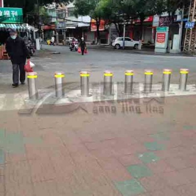 湖北电动升降路桩 智能遥控升降桩订制