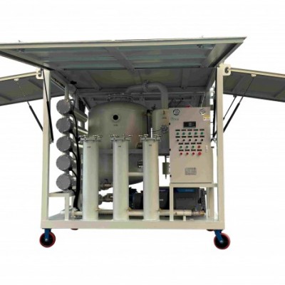聚赫制造ZJA-12电力变压器双级真空滤油机，可带封闭